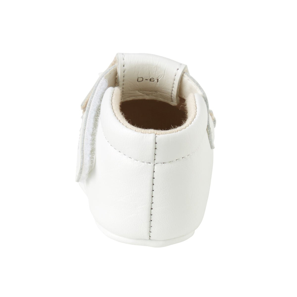 Pure White Pre-walking Shoes - MIKI HOUSE USA