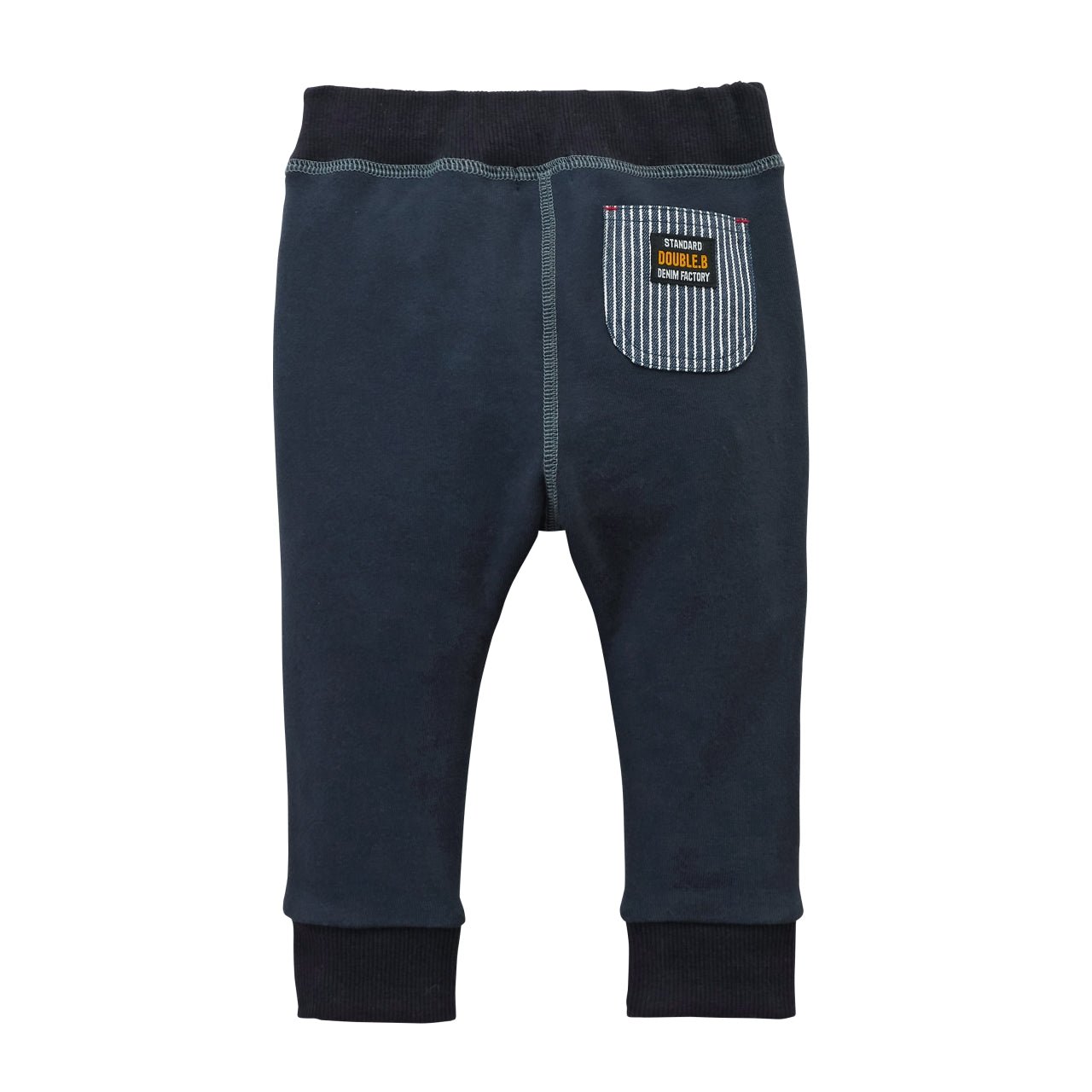 Mr. B Sweatpants with Denim Pocket - MIKI HOUSE USA