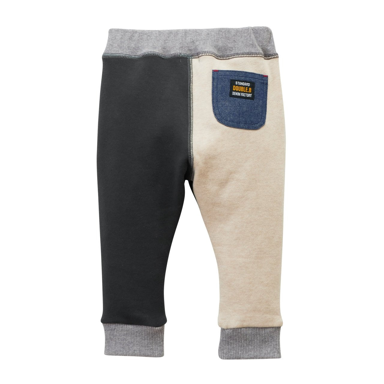 Mr. B Sweatpants with Denim Pocket - MIKI HOUSE USA