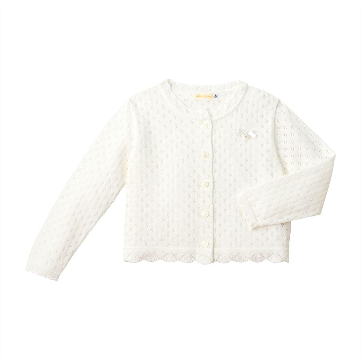 Diamond Knit Cardigan - MIKI HOUSE USA