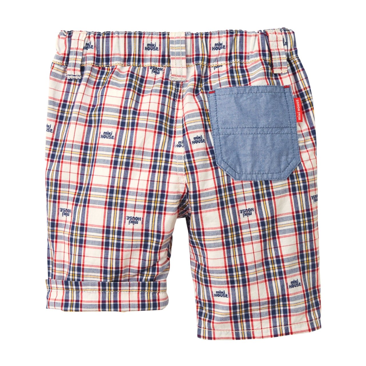 Royal Plaid Capris - MIKI HOUSE USA