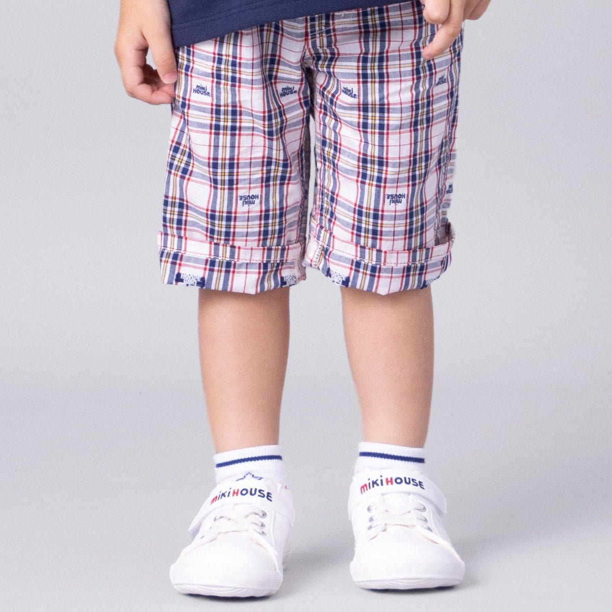 Royal Plaid Capris - MIKI HOUSE USA