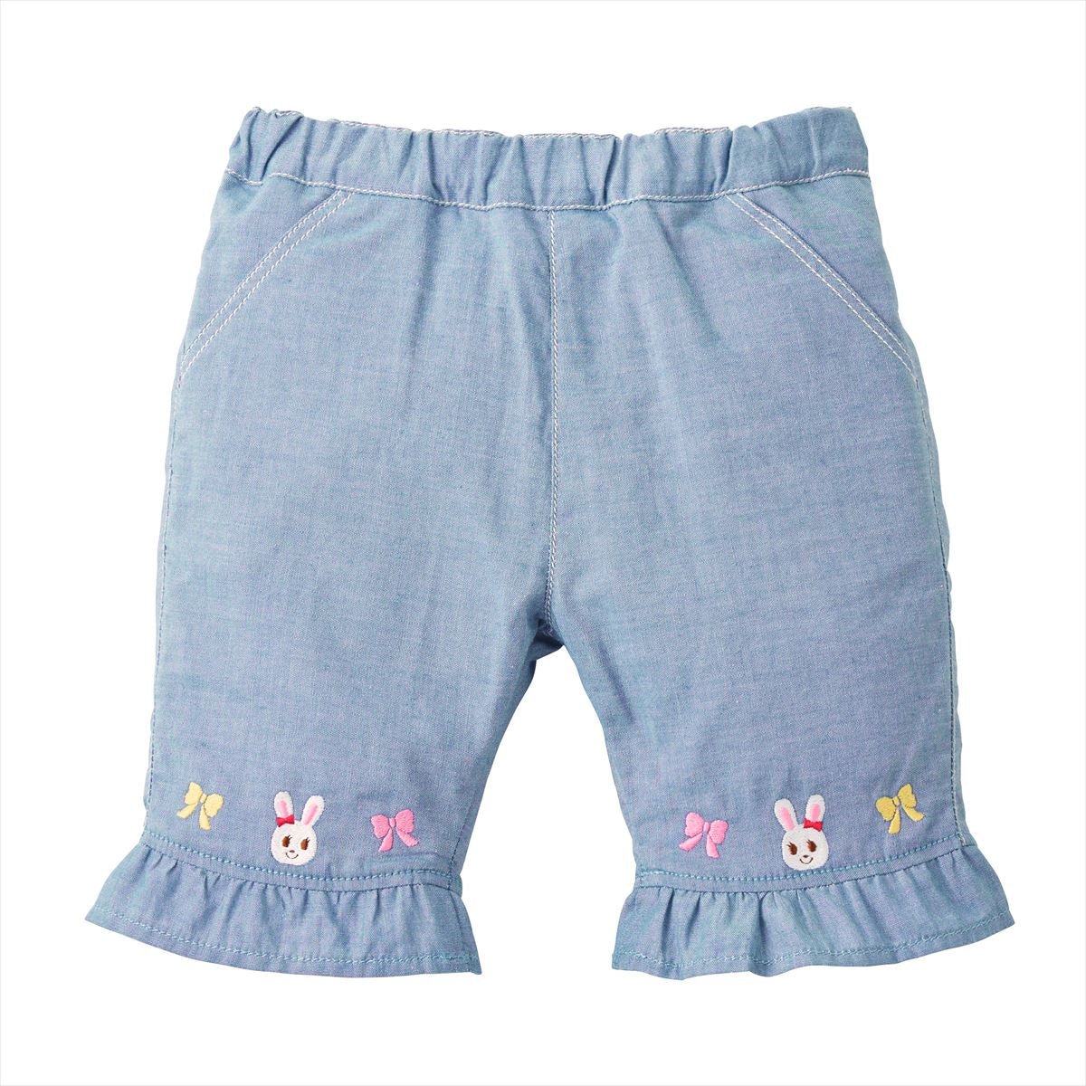 Frilly Bunny Capris - MIKI HOUSE USA