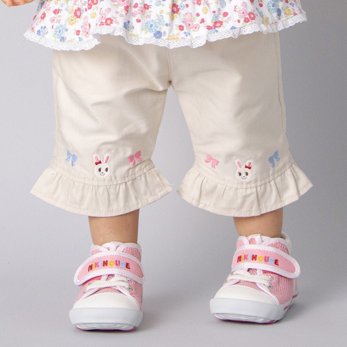 Frilly Bunny Capris - MIKI HOUSE USA