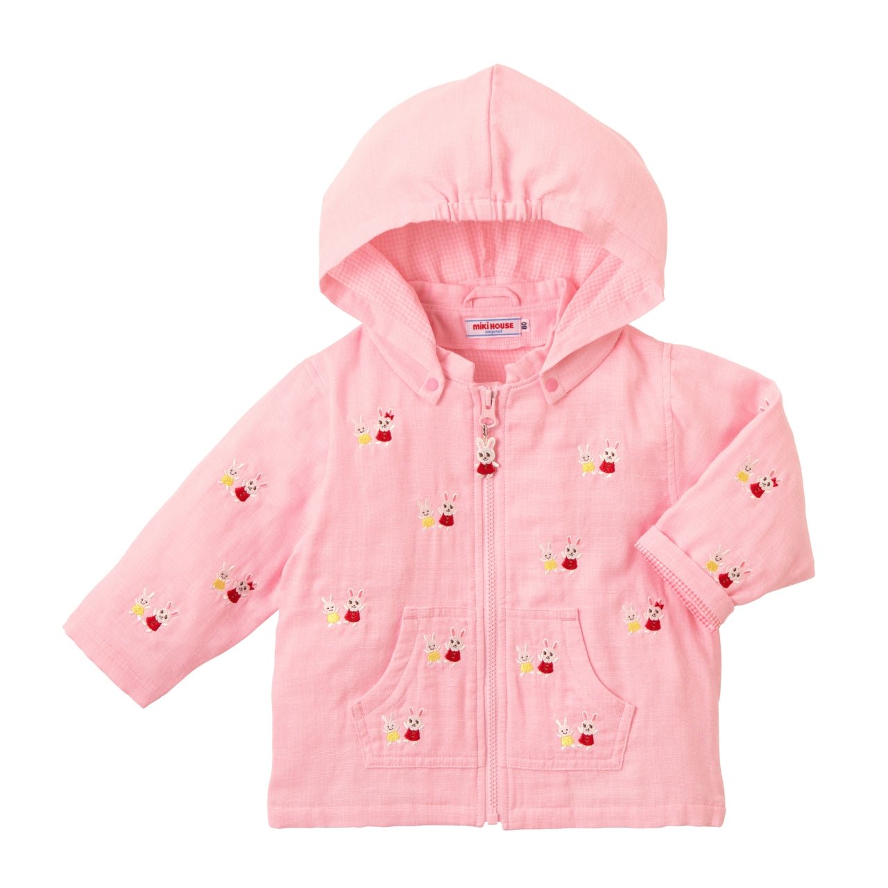 Usako Bunny All-Over Jacket (UV Protection) - MIKI HOUSE USA