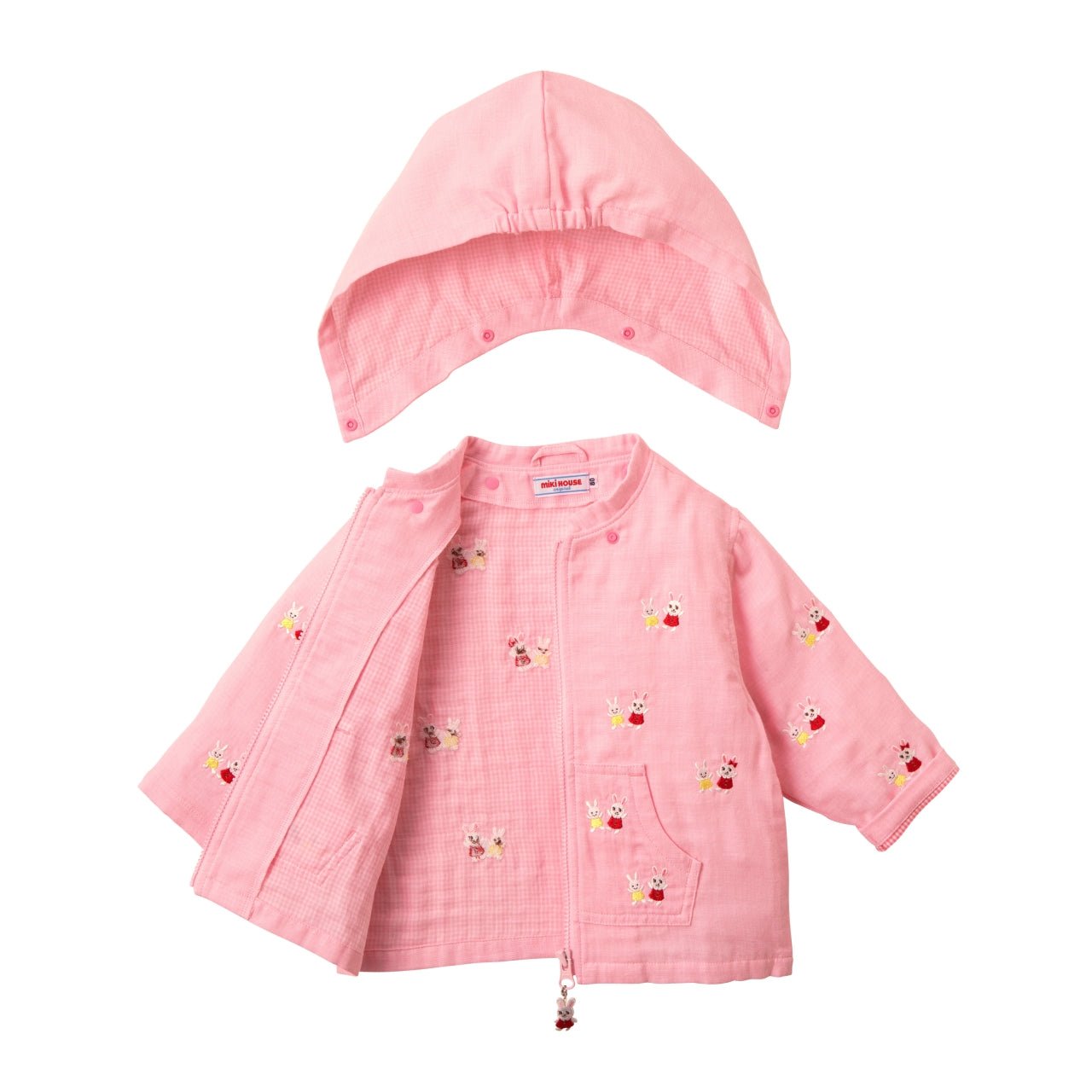 Usako Bunny All-Over Jacket (UV Protection) - MIKI HOUSE USA