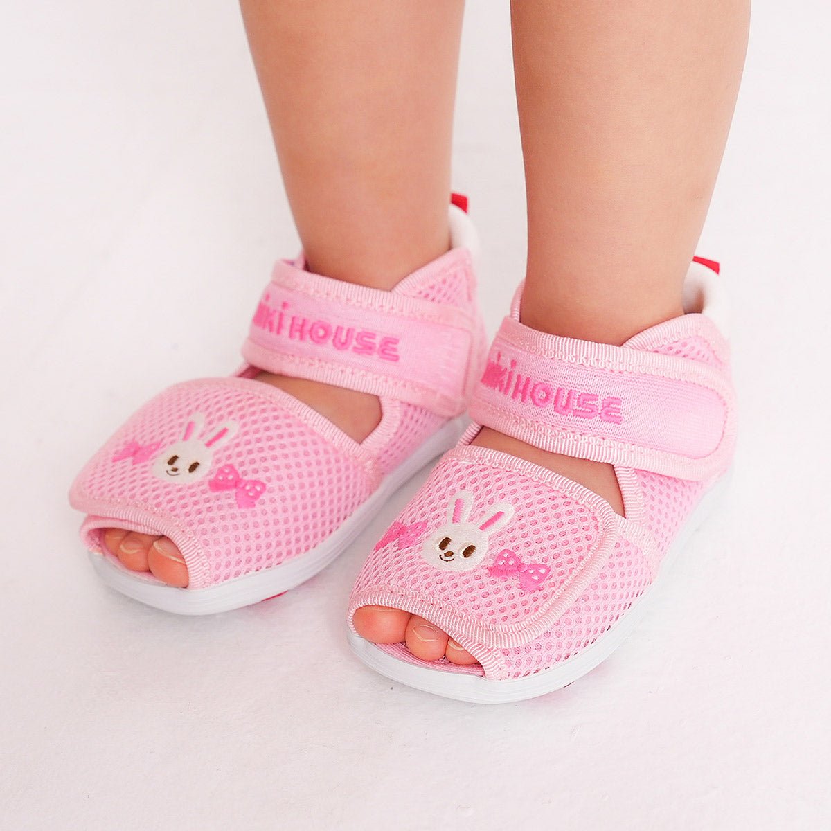 Double Russell Baby Sandals-Usako - MIKI HOUSE USA