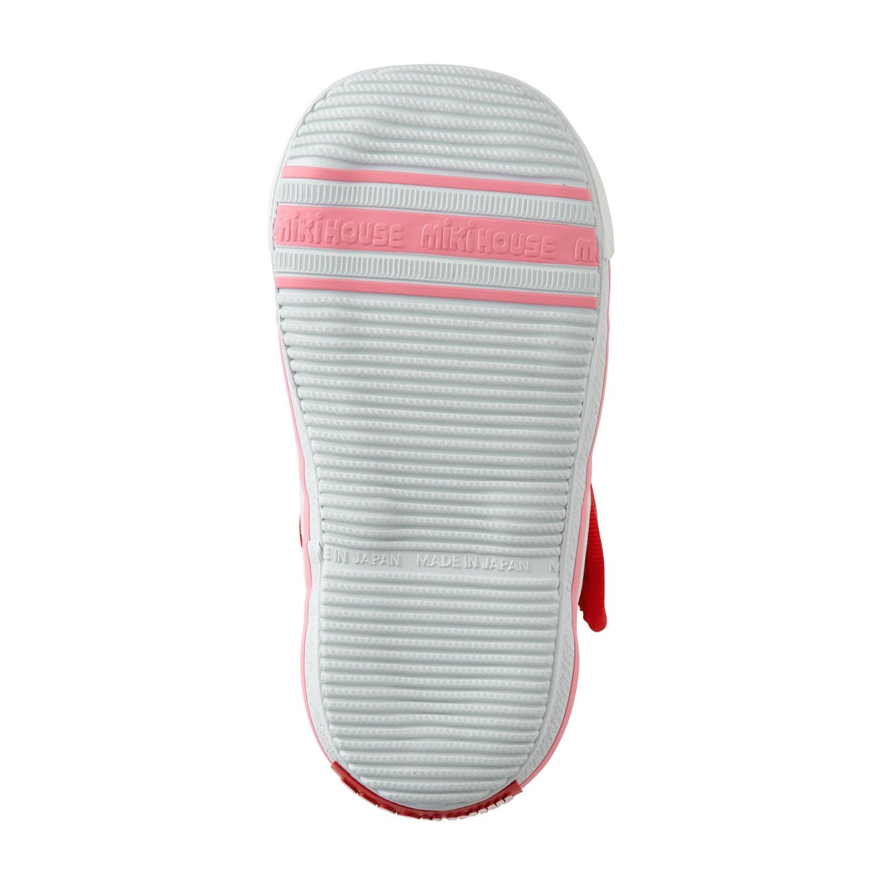 Double Russell Mesh Second Shoes- Cherry Pink - MIKI HOUSE USA