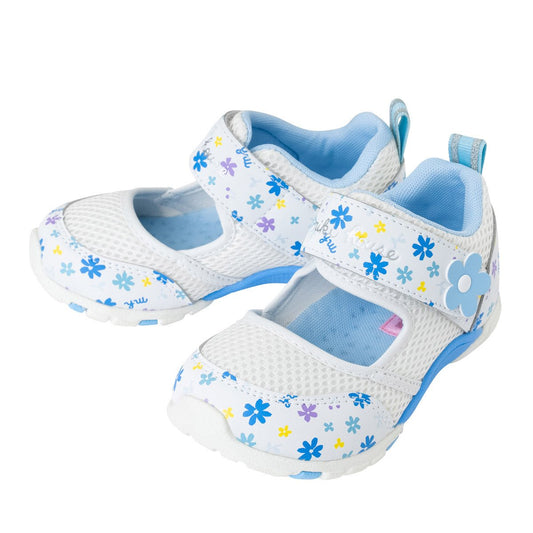 Floral Mesh Sandals for Kids - MIKI HOUSE USA