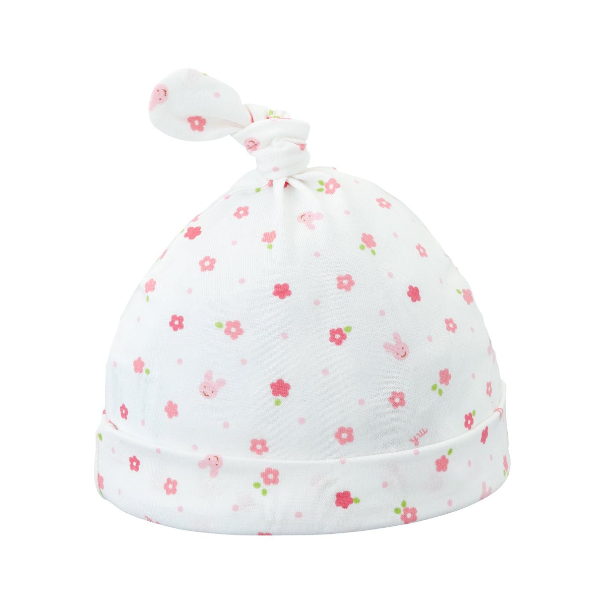 Cotton Jersey Baby Hat - MIKI HOUSE USA
