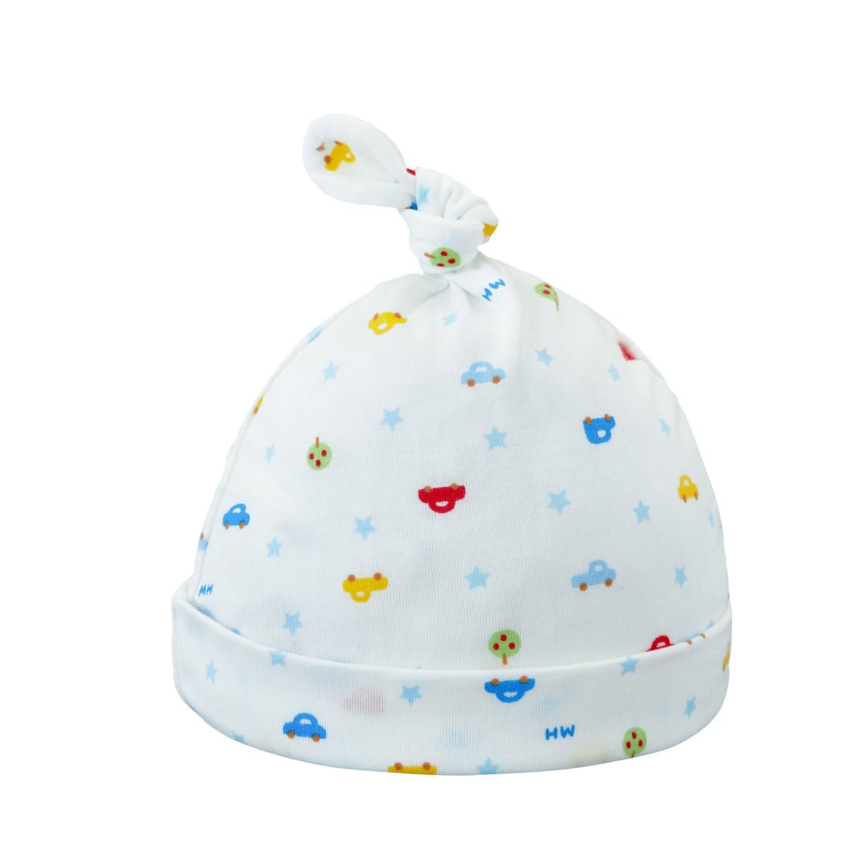 Cotton Jersey Baby Hat - MIKI HOUSE USA