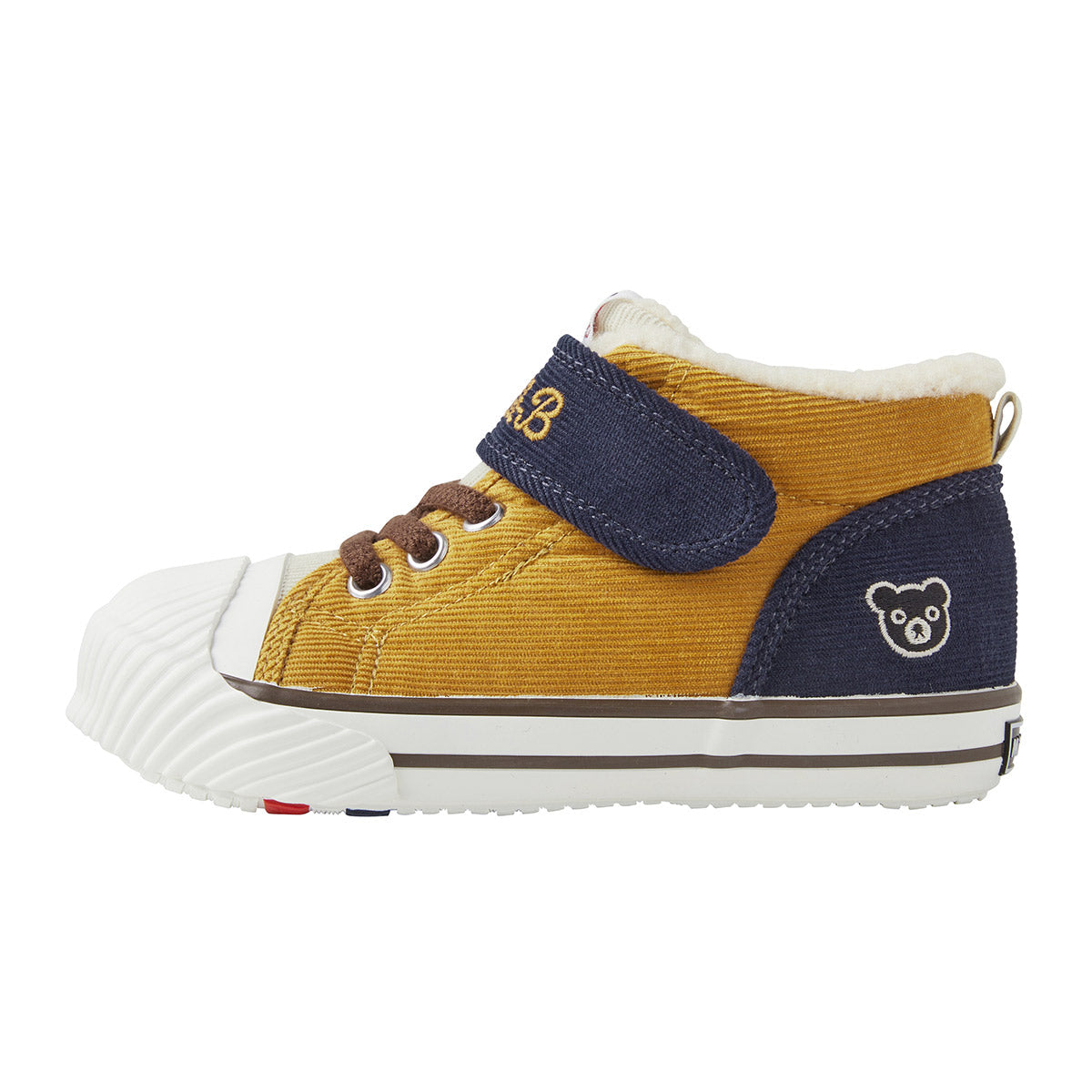 Corduroy-Meets-Texture Sneakers for Kids