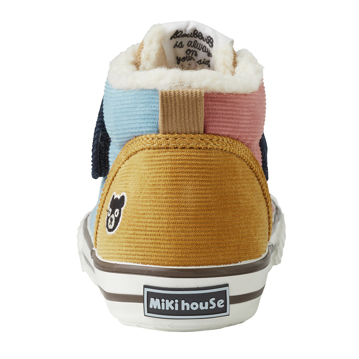 Corduroy-Meets-Texture Sneakers for Kids