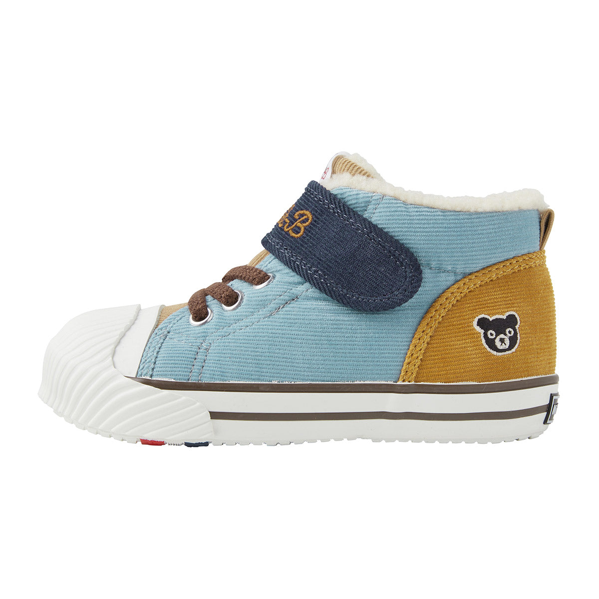 Corduroy-Meets-Texture Sneakers for Kids