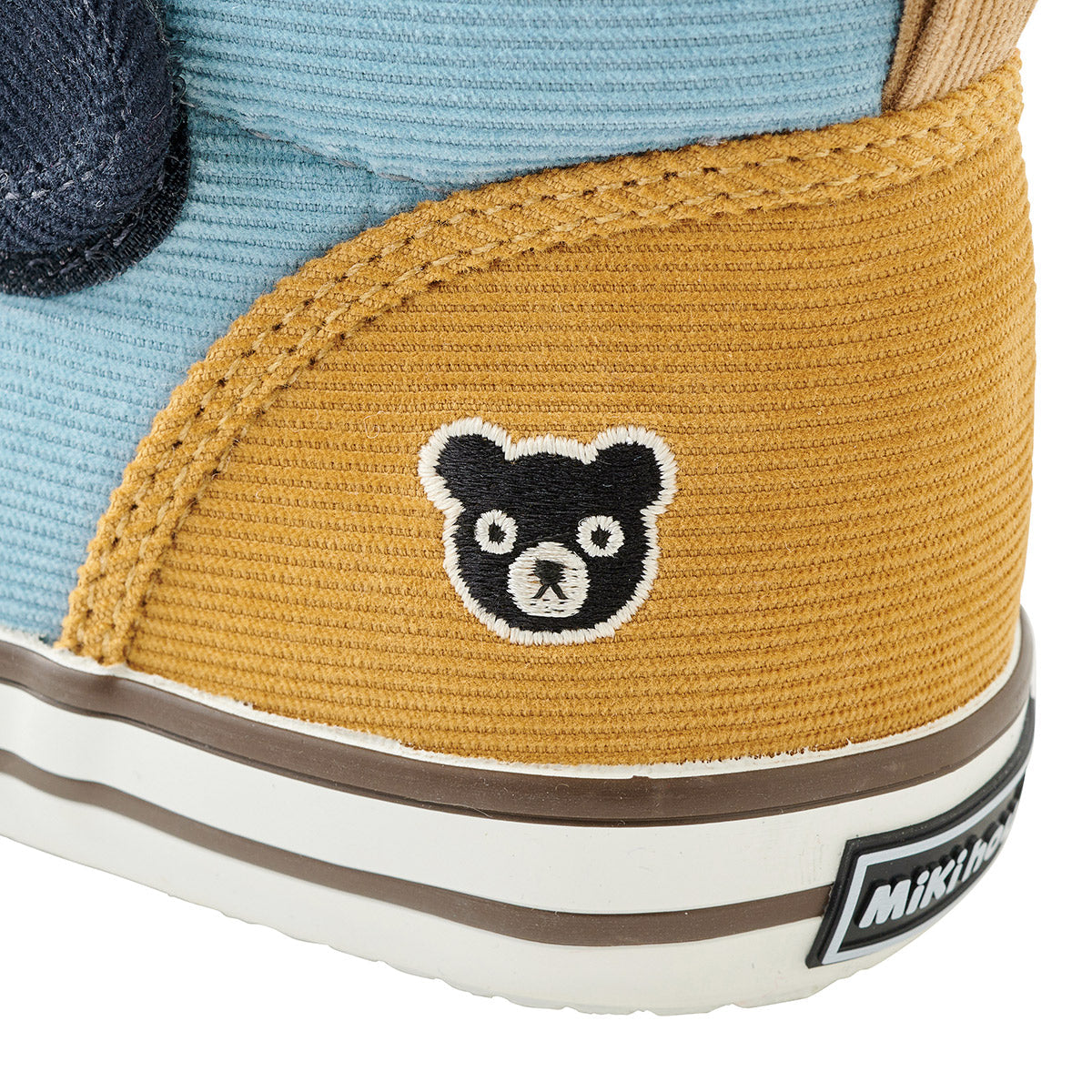 Corduroy-Meets-Texture Sneakers for Kids