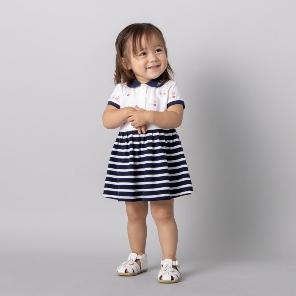 My Little Striped Dress - MIKI HOUSE USA