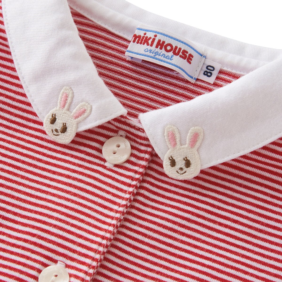 Bunny on Collar Shirt - 10-5401-454-02-80