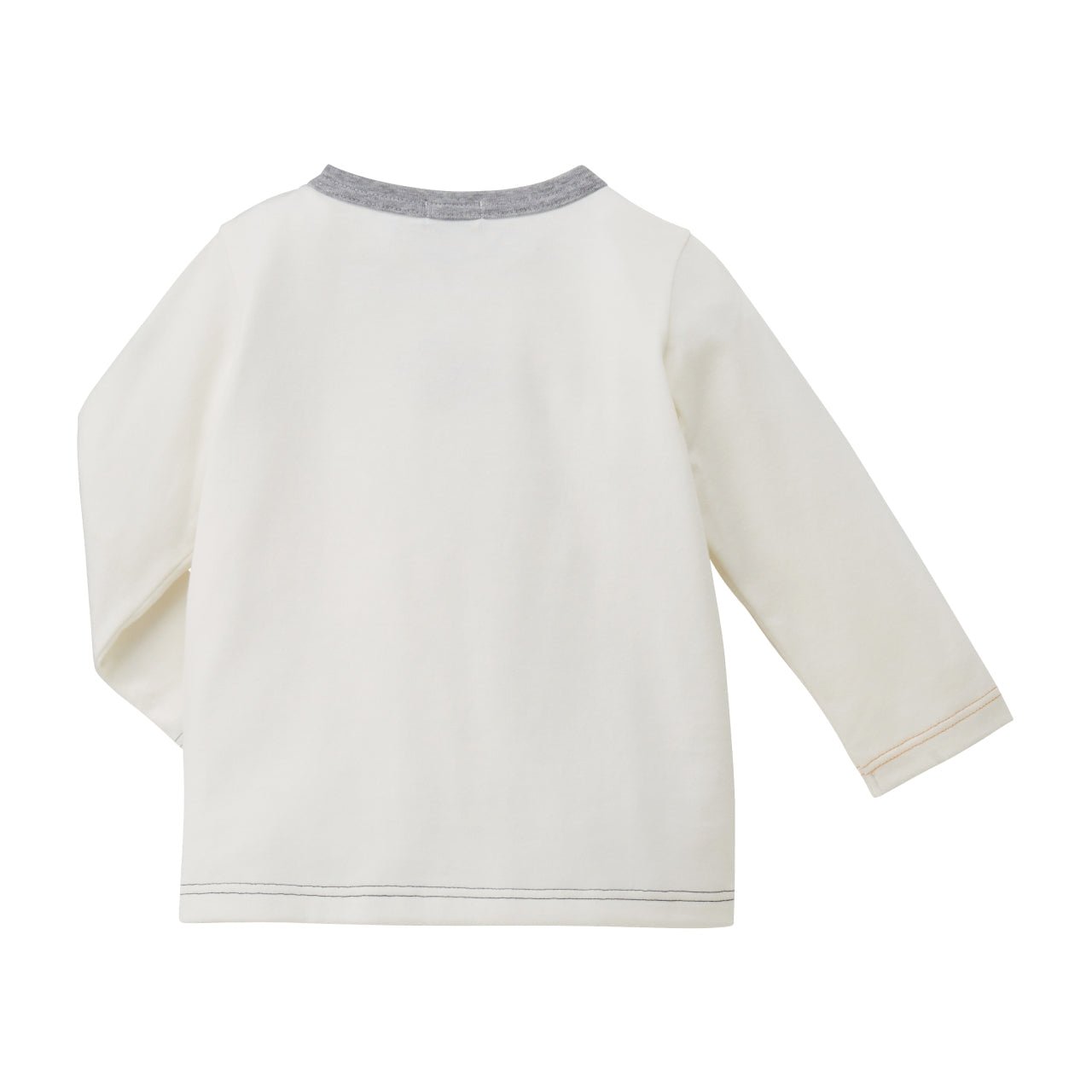 Classic DOUBLE_B Long Sleeve Tee in White - 60-5225-570-01-80