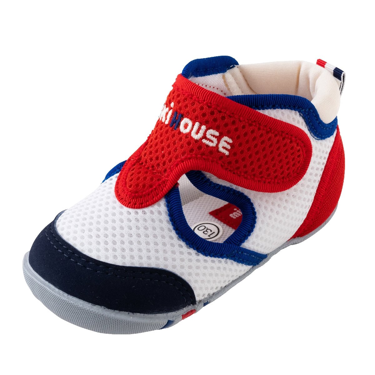 Cut-Out Double Russell First Walker Shoes - White - 12-9302-577-03-11H