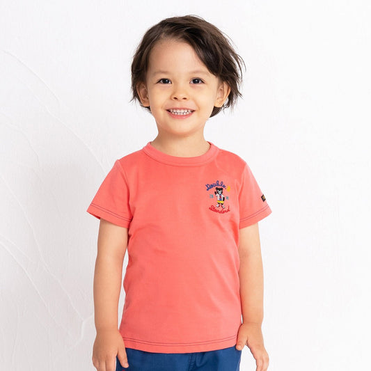 DOUBLE_B Classic T-Shirt-Coral - 60-5224-577-12-80