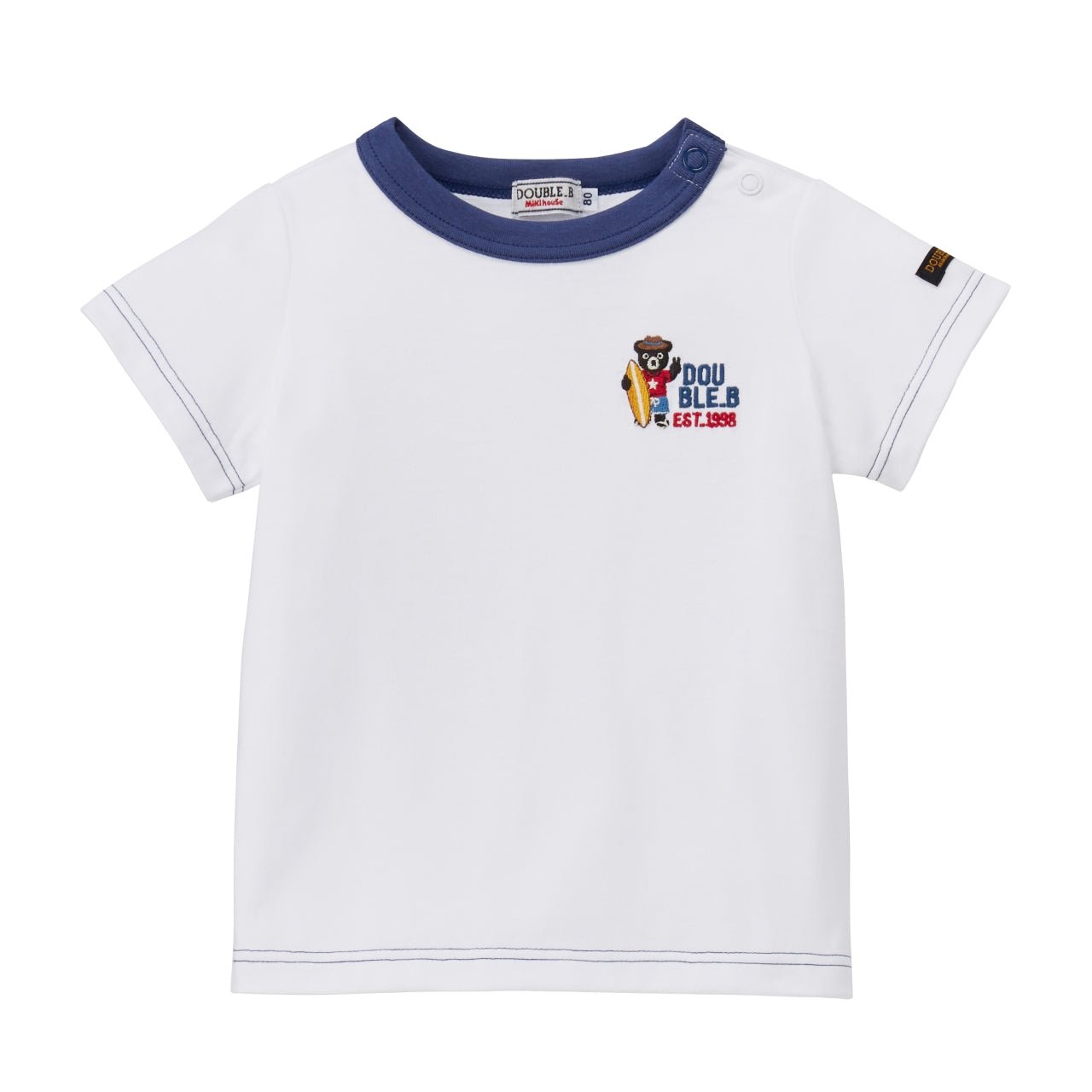 DOUBLE_B Classic T-Shirt-White - 60-5224-577-01-80