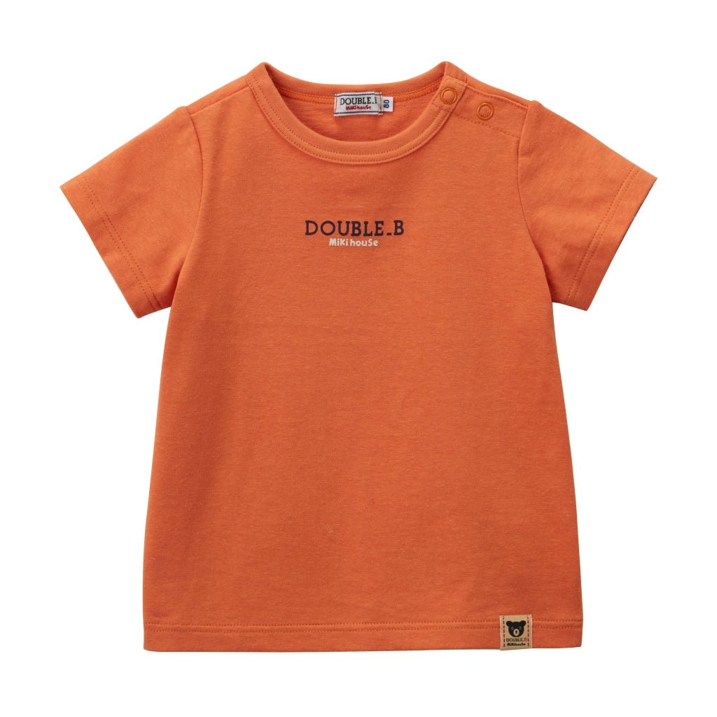 DOUBLE_B Everyday T-Shirt Set - Orange/Khaki - 64-5201-824-12-80