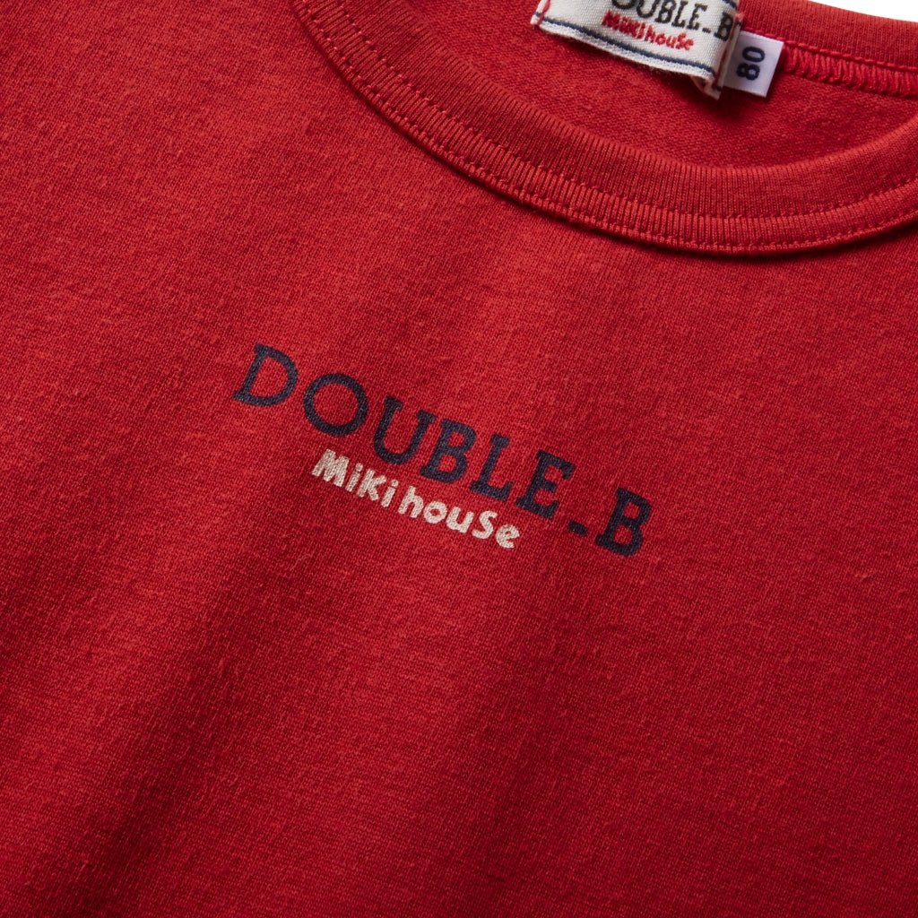 DOUBLE_B Everyday T-Shirt Set - Red/Gray - 64-5201-824-02-80