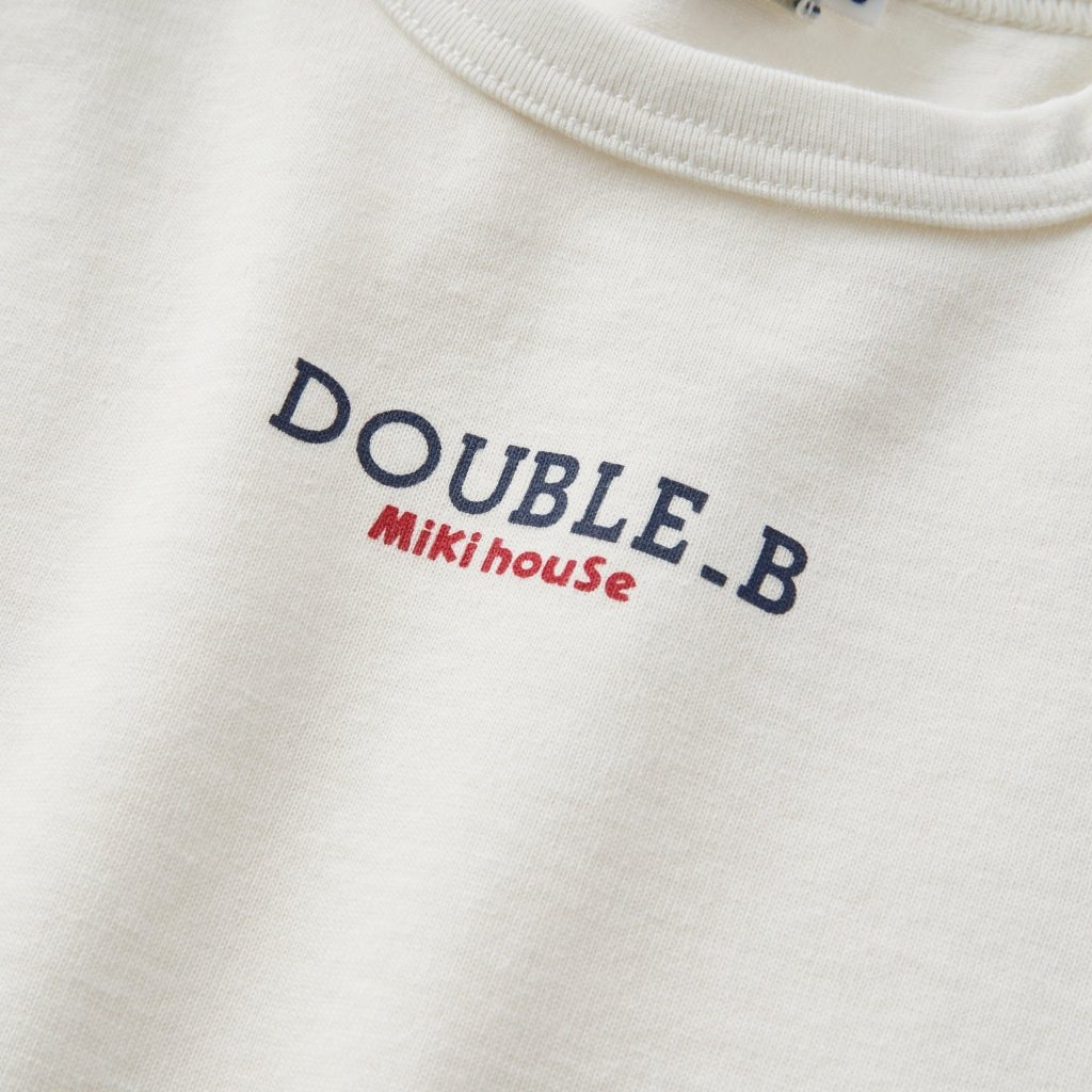 DOUBLE_B Everyday T-Shirt Set - White/Navy - 64-5201-824-01-80