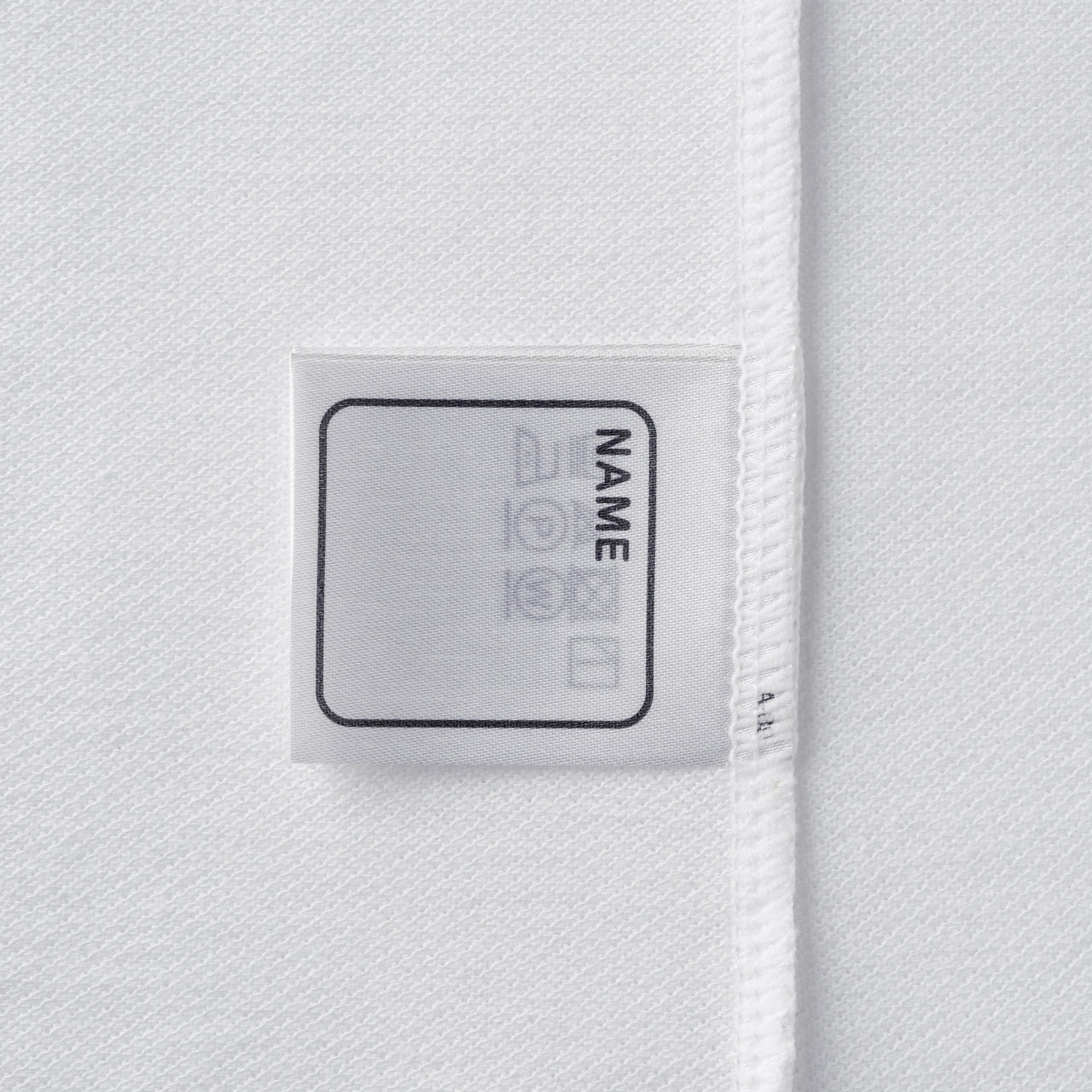 DOUBLE_B Short Sleeve Polo Shirt-White - 60-5506-576-01-80