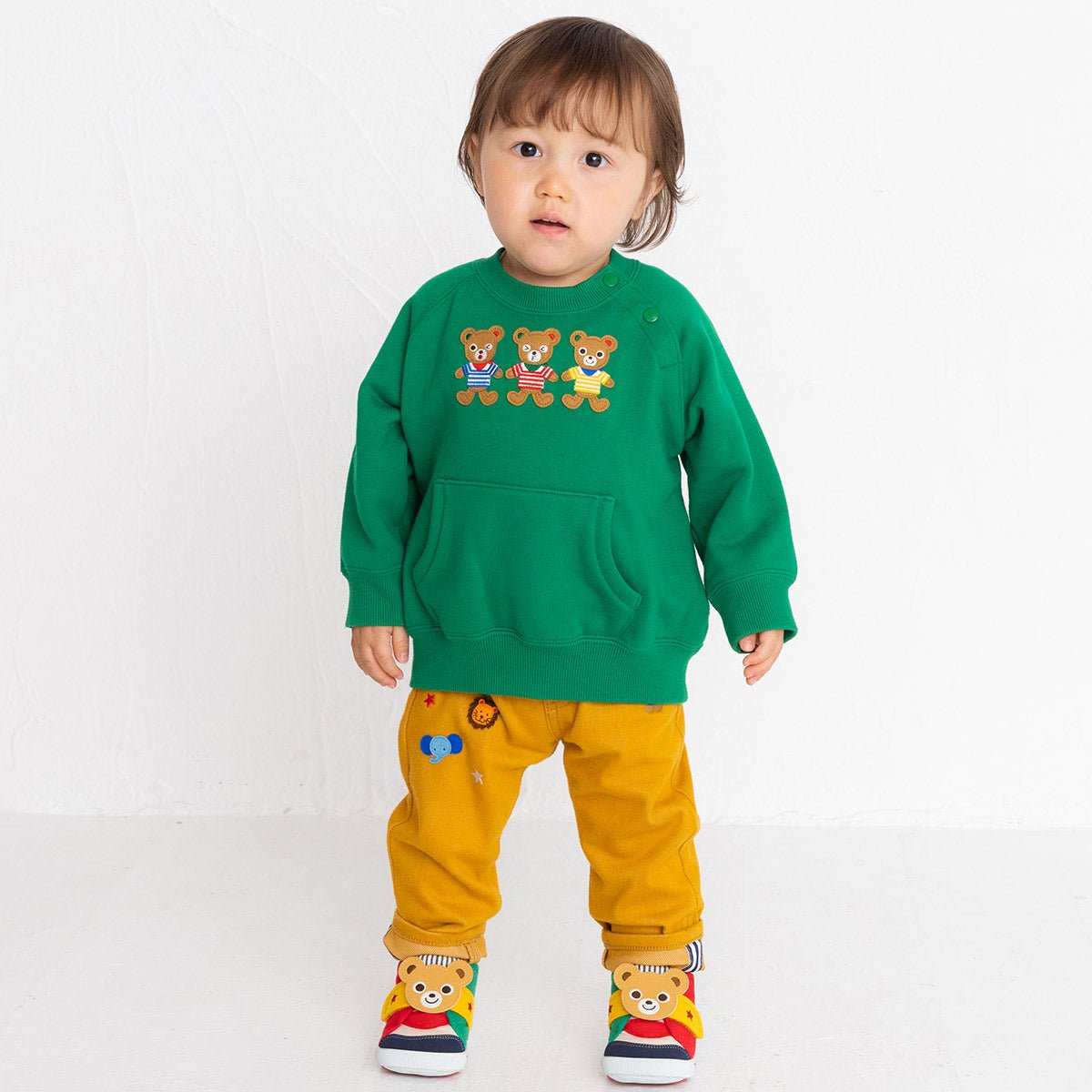 Kangaroo Pocket Sweatshirt - Pucchi - 13-5605-578-07-80