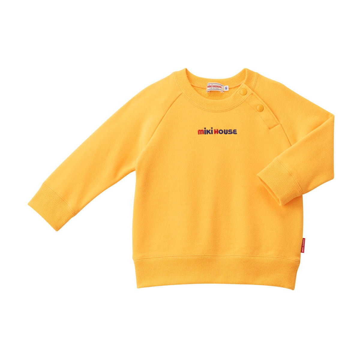 MIKI HOUSE Embroidered Logo Sweatshirt Classic - 10-5605-386-04-80
