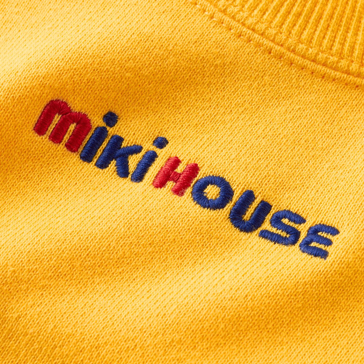 MIKI HOUSE Embroidered Logo Sweatshirt Classic - 10-5605-386-04-80