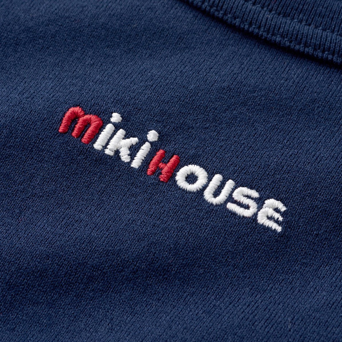 MIKI HOUSE Everyday Tee (Embroidery Logo) - 10-5205-458-03-80