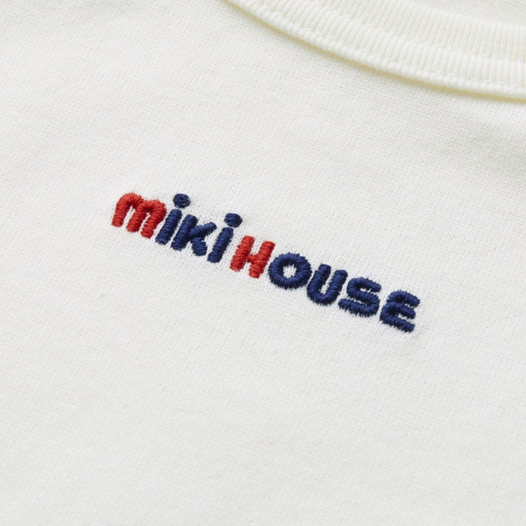 MIKI HOUSE Everyday Tee (Embroidery Logo) - 10-5205-458-01-80