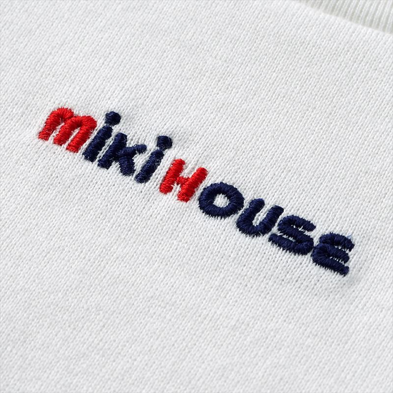 MIKI HOUSE Everyday Tee (Embroidery Logo) - 10-5203-452-01-80