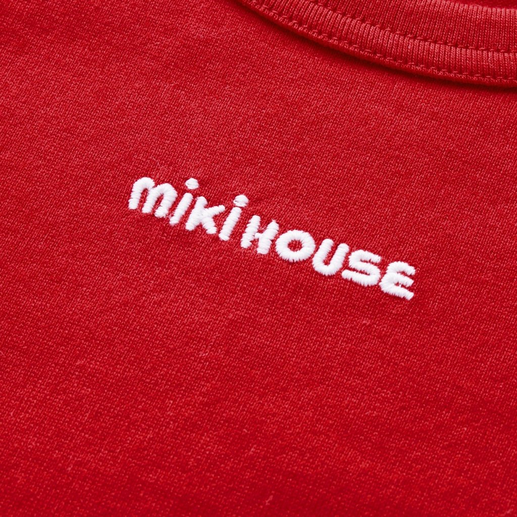 MIKI HOUSE Everyday Tee (Embroidery Logo) - 10-5205-458-02-80