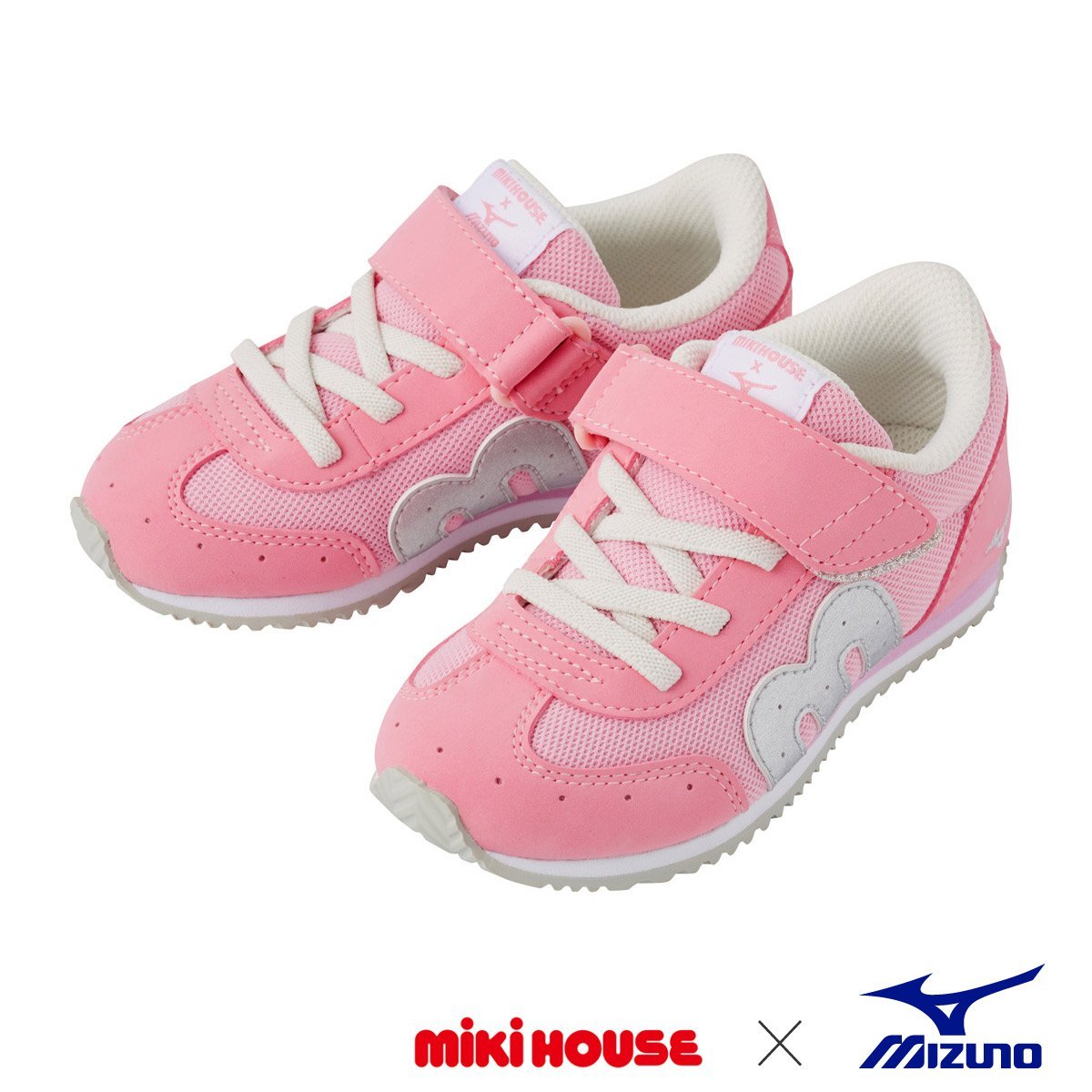 MIKI HOUSE & MIZUNO Shoes for Kids - 11-9401-828-08-16