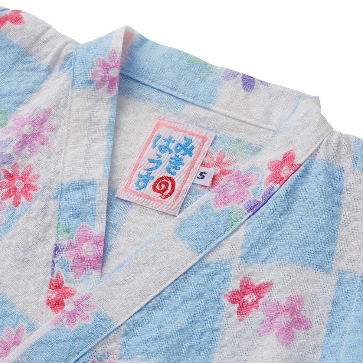 One-Piece Kimono Jinbei - Cool Breeze Flora - 12-7502-456-15-S