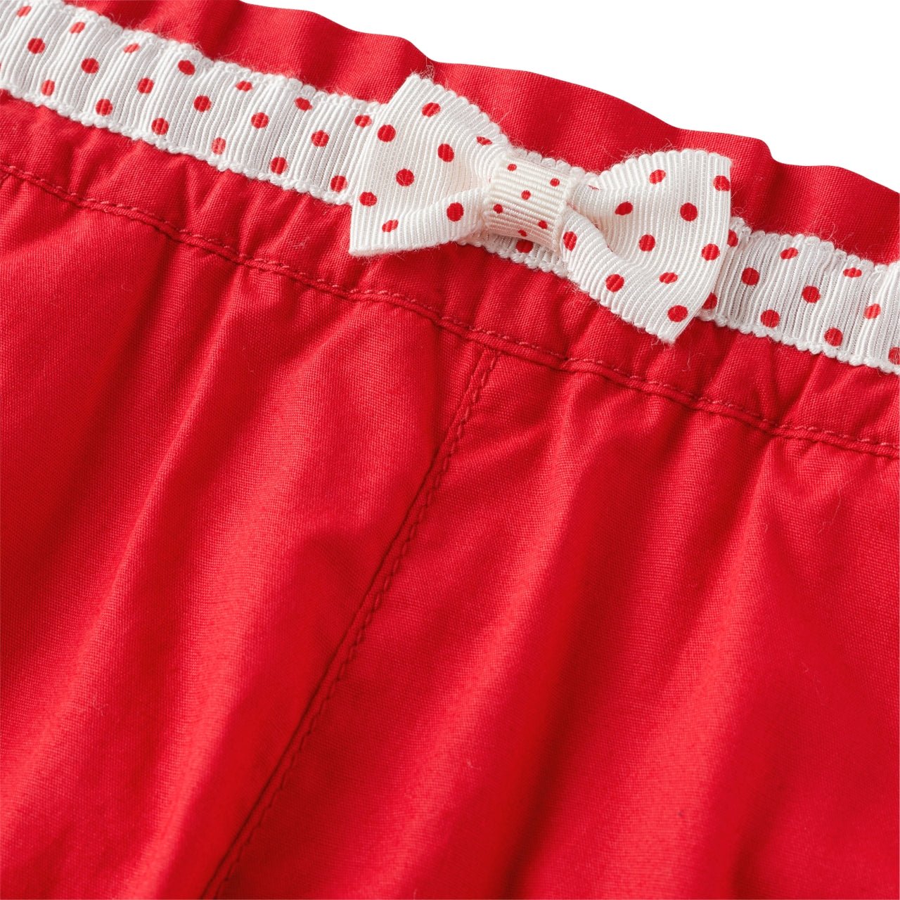 Polka Dot Ribbon Capri Pants - 12-3202-570-02-80