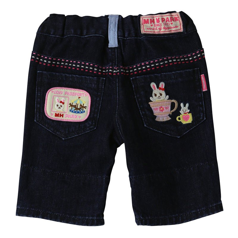 Usako Bunny Premium Denim Shorts - 12-3205-784-08-80